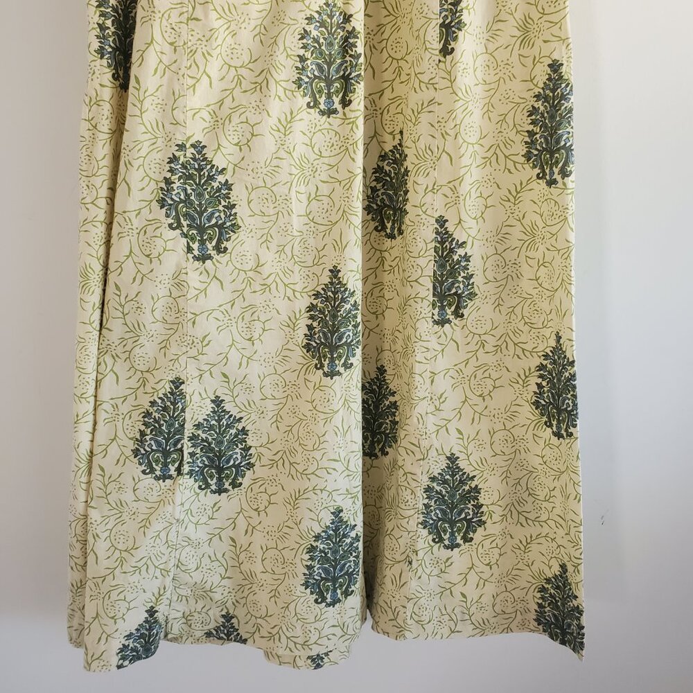 Gap Halter Mini Sun Dress 12 Yellow Floral Vintage Y2K Festival - Picture 3 of 10